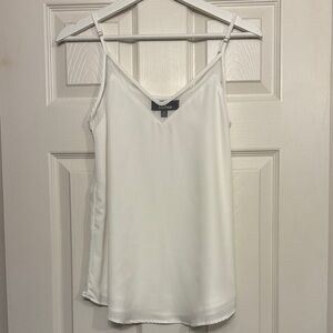 Lulu's Elegant White Camisole Top